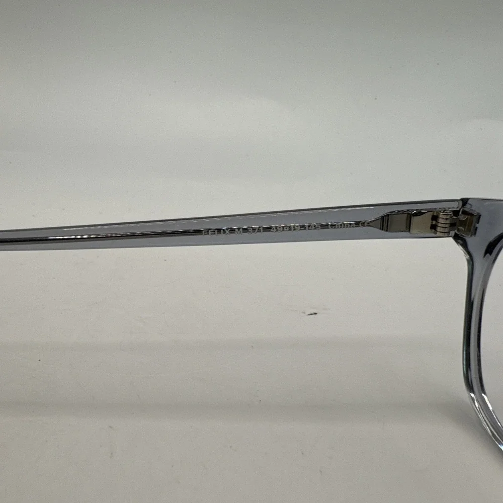 Warby Parker Felix M 371 Clear Eyeglasses Glasses 49-19-145- Frames Only